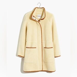 Madewell Sherpa Estate Coat